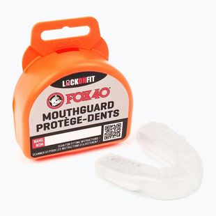 Paradenti per bambini Rival Fox40 Grippguard Mouthguard trasparente