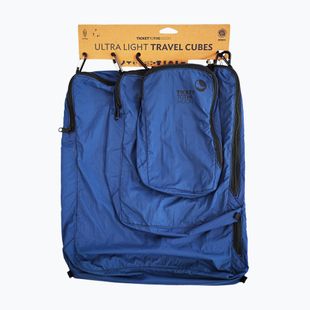 Set di organizerów Ticket To The Moon Travel Cube Set 3 pcs. lightest blue/blue