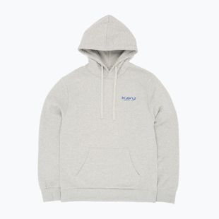 KAVU felpa da uomo True Gradient Hoody grigio marna