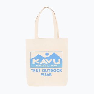 Borsa KAVU Gradient Logo Tote beige/blu