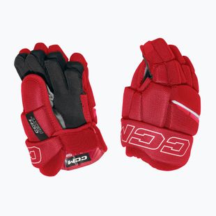 Guanti da hockey per bambini CCM Next JR Gloves red/white