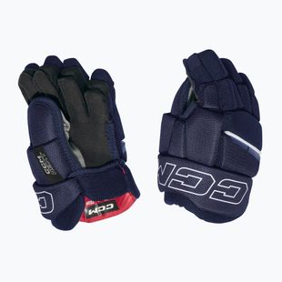 Guanti da hockey per bambini CCM Next JR Gloves navy/white