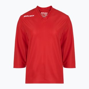 Maglia a maniche lunghe da hockey per bambino Bauer Flex Practice Jersey Jr red