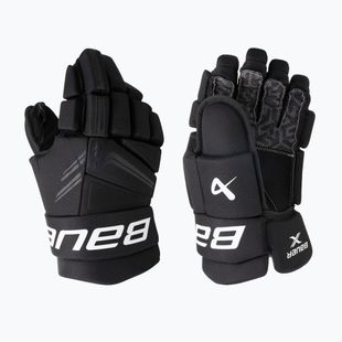 Guanti da hockey Bauer X Sr nero