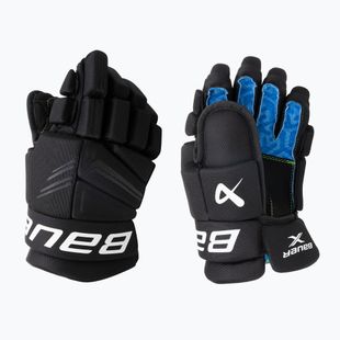Guanti da hockey Bauer X Jr per bambini, nero