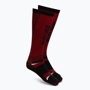 Calze Bauer Vapor Pro Skate Sock-Sr red/black