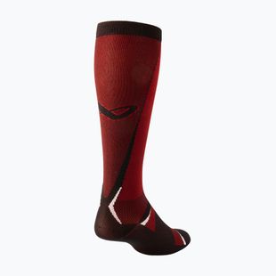 Calze Bauer Vapor Pro Skate Sock-Sr red/black