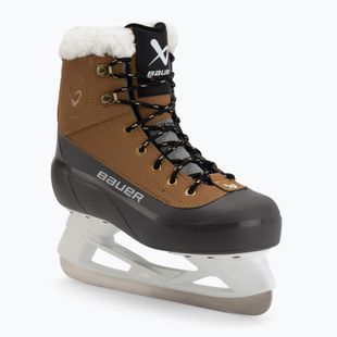 Pattini da ghiaccio per bambini Bauer Whistler 2.0 Jr brown