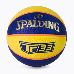 Spalding TF-33 Pallacanestro ufficiale giallo/blu misura 6