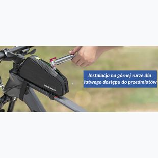 Borsa da bici per telaio Rockbros 301800450001 Bike Tube Bag black