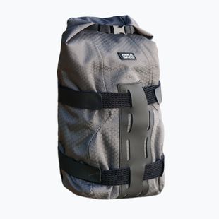 Borsa e portapacchi per bicicletta Rockbros Front Fork Rack+Fork Bag grey/black