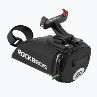 Borsa sottosella per bicicletta Rockbros C28BK Bike Saddle Bag black
