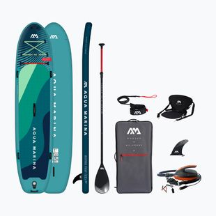 Set tavola SUP gonfiabile Aqua Marina Super Trip Essential 12'6" dark green