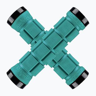 Manopole per manubrio Lizard Skins Dual-Clamp Northshor verde acqua