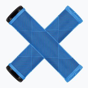 Manopole Lizard Skins Single-Clamp Strata per manubrio deja blu