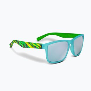 Occhiali da sole Aztron Blitz green/teal/blacktortoise/polarized silver blue mirror/grey