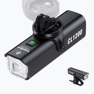Faro anteriore per bici Towild CL1200 black