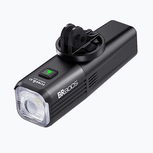 Towild BR800S luce anteriore nera per bicicletta