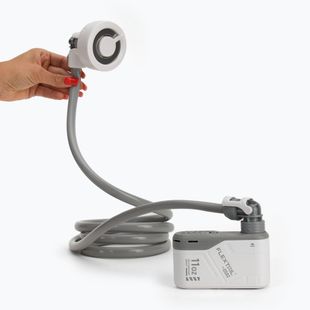 Doccia turistica Flextail Max con custodia bianco