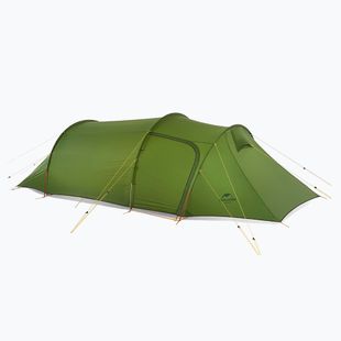 Tenda da campeggio per 3 persone Naturehike Opalus 3 in silicone/verde