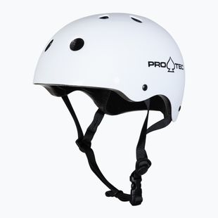 Casco Pro-Tec Classic Certified bianco lucido