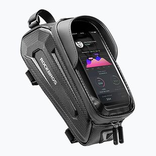 Rockbros B68 1,5 l nero borsa per telaio bicicletta