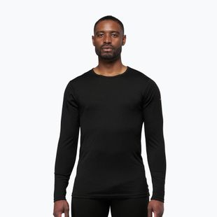 Felpa termica uomo Devold Breeze Merino 150 black