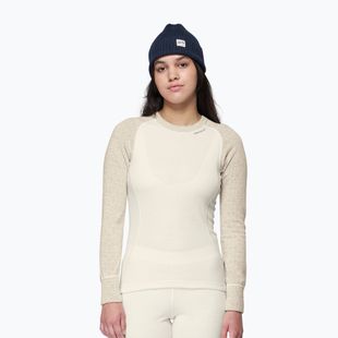Felpa termica donna Devold Duo Active Merino 205 raw white