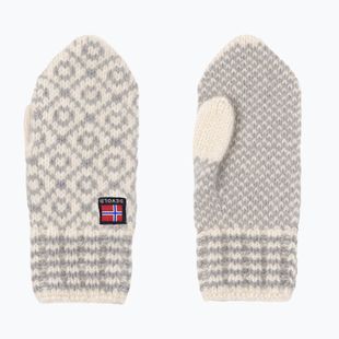 Guanti Devold Svalbard Wool Mitten offwhite/grey