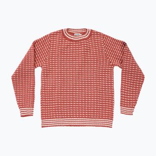 Maglione Devold Islender Refined marsala/offwhite