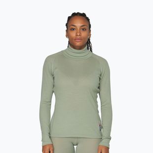 Felpa termica donna Devold Adventure Merino 190 High Neck fog