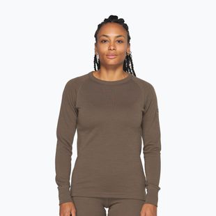 Felpa termica donna Devold Expedition Merino 235 tarmac