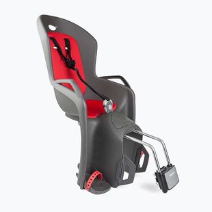 Sella per bicicletta Hamax Amiga grigio scuro/rosso