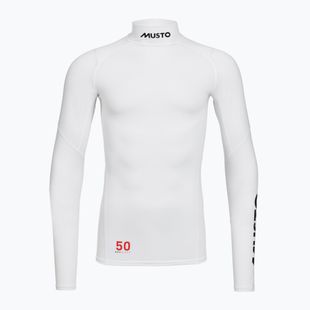 Maglia a maniche lunghe da nuoto uomo Musto Championship Rash Guard white