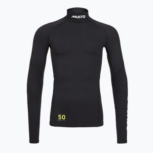 Maglia a maniche lunghe da nuoto uomo Musto Championship Rash Guard black