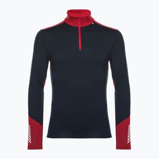 Maglia termica da uomo Helly Hansen Lifa Merino Midweight 1/2 Zip navy