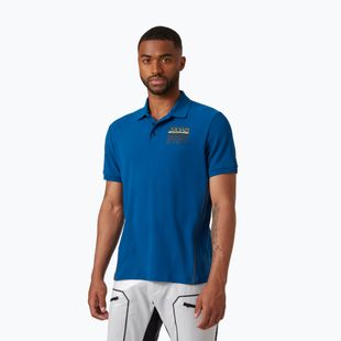 Camicia da trekking da uomo Helly Hansen Hp Racing Polo deep fjord