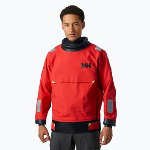 Giacca da vela da uomo Helly Hansen Aegir Race Light Smock 2.0 alert rosso