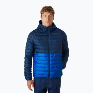 Piumino da uomo Helly Hansen Banff Insulator con cappuccio cobalto 2.0