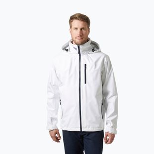 Giacca da vela da uomo Helly Hansen Crew Hooded 2.0 white