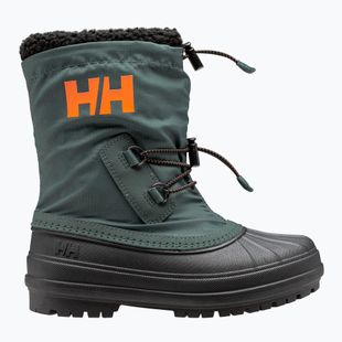 Helly Hansen Jk Varanger Isolato 453 dark creek/neon orange stivali da neve per bambini