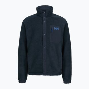 Felpa Helly Hansen Panorama Pile Snap uomo navy