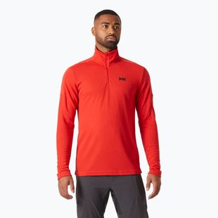Felpa da uomo Helly Hansen Hp 1/2 Zip Pullover 2.0 alert rosso