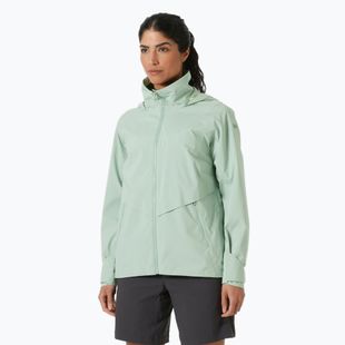 Giacca da vela donna Helly Hansen Hp Racing con cappuccio eucalipto