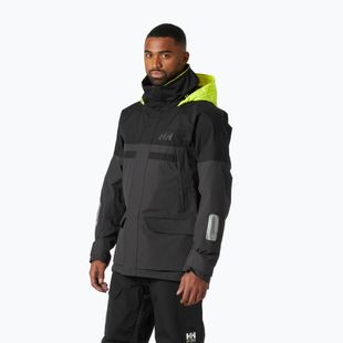 Helly Hansen Pier 4.0 giacca da pioggia da uomo ebano