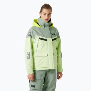 Giacca da vela Helly Hansen Pier 4.0 lime lavato da donna