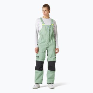 Pantaloni da vela Helly Hansen da donna Pier 4.0 Bib eucalipto