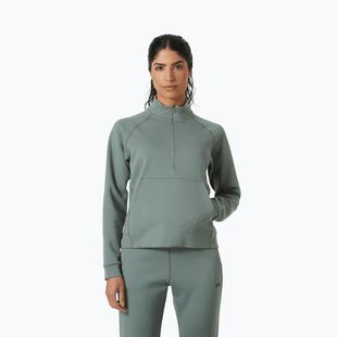 Felpa donna Helly Hansen HP Tech Sweat Half Zip grey cactus