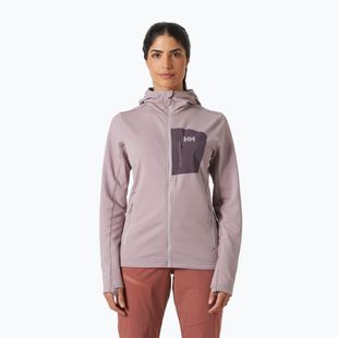 Felpa Helly Hansen Versalite Hooded Fleece viola da donna