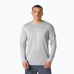 Helly Hansen HH Tech Crew 2.0 LS manica lunga uomo grigio nebbia
